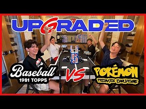 1981 Topps Baseball Cards VS Pokémon Prismatic Evolutions | UPGRADED