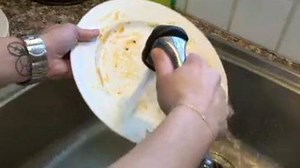 Don't rinse dishes before loading the dishwasher