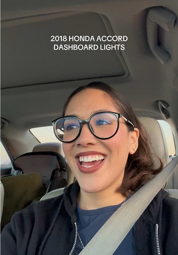 2018 Honda Accord Dashboard Lights Explained