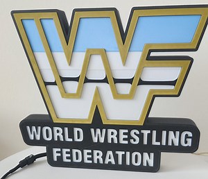Wrestling 3D Printed Lightbox | LED Lights with controller | eBay