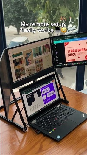 My cafe setup finally works ☕️