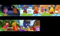Mix of 6 videos from youtube : the backyardigans english & spanish