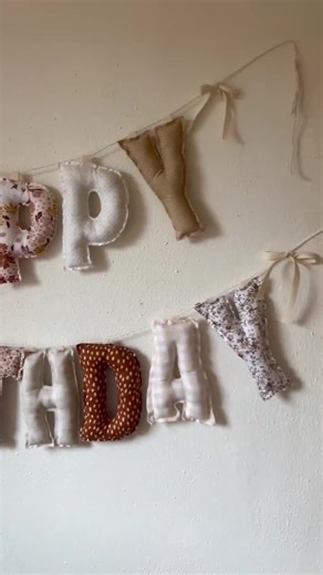 Personalized Birthday Banner – Custom Stuffed Name Garland, First Birthday Party Decor, Cake Smash Backdrop Sign - Etsy