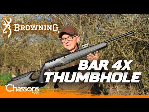 Browning Bar 4X Thumbhole, the test at the range and in the field