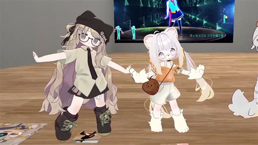 【VRchat】小猫跳舞
