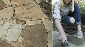 How to Repair a Flagstone Walkway - Today's Homeowner