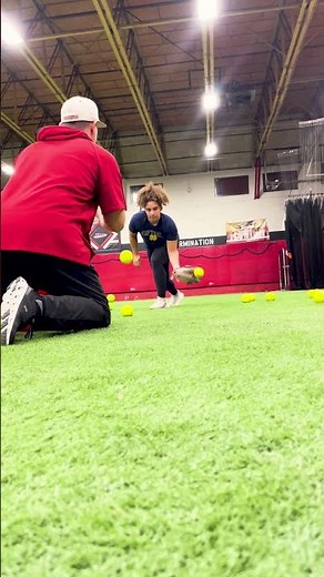 How to Train Pick Progressions at First Base #softball #infield #infielddrills #mlb