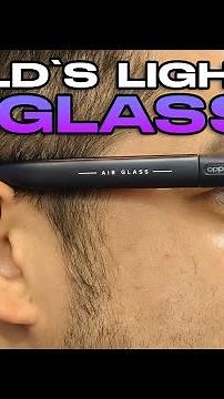 Hands-on: Oppo Air Glass 3.0 prototype smart glasses