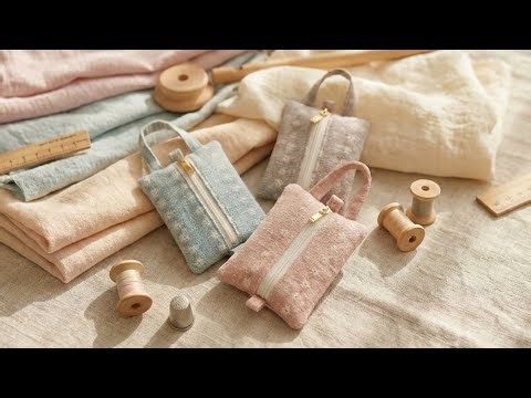 You can make it in 10 minutes. Card & Coin Purse