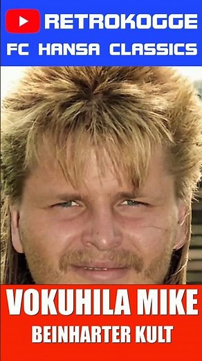 Hardcore Vokuhila Mike! #hansarostock #retro #vokuhila #bundesliga #legend
