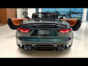 2023 Jaguar F-Type R V8 AWD Green Metallic 575HP | In-Depth Video Walk Around