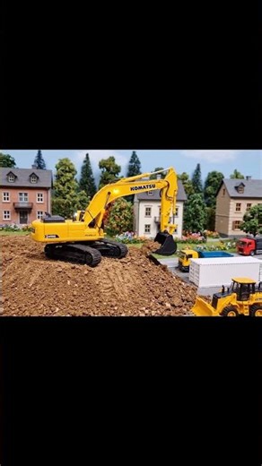 Heavy RC Machines Team Up for New Road Construction