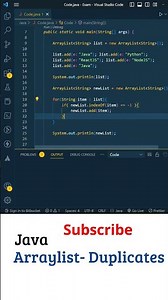 Java In Telugu: Java ArrayList (Remove Duplicates), Java Collections, Java Tutorial For Beginners