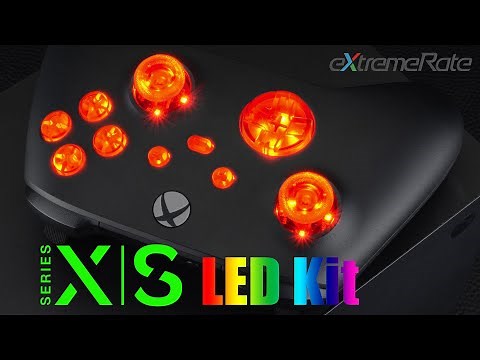 Xbox Series X Core Controller DTF LED Kit Installation Guide - eXtremeRate