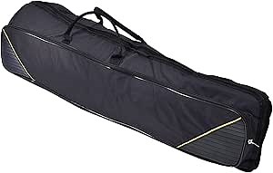 Trombone Bag,Portable Alto/Tenor Trombone Oxford Shoulders Bag Handbag,Trombone Mouthpiece Bag for Trombone (Black)