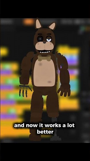 Day 52 of making my own FNAF FAN GAME on SCRATCH