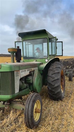 1959 John Deere 830 Diesel Plowing Hitterdal MN 2025
