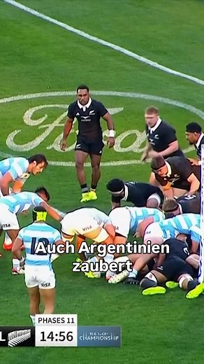 Erster Versuch der Pumas im Rugby Championship 2025 ✌️ | Rugby Daily