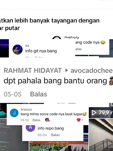 Link Repository dan Source Code untuk Website Restoran