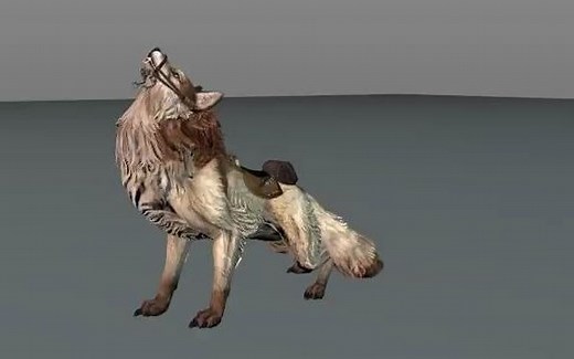 魔顿网-55组带绑定游戏角色动物模型（含绑定含动画）高速下载