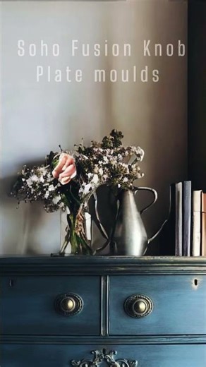 Create Your Own Custom DIY Hardware With Decor Moulds & Resin! Easy And Affordable Furniture Idea