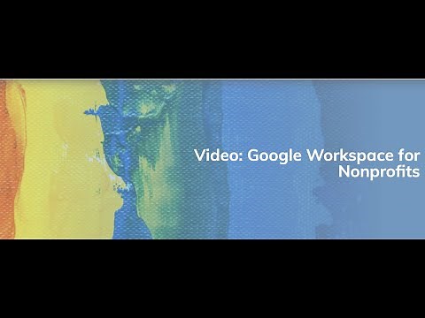 Google Workspace for Nonprofits