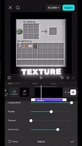 Tutorial on this viral Minecraft ‘Up - Cardi B’ rotate crafting table effect!#capcut #edit #tutorial
