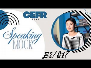 CEFR Speaking Mock Test | Real Exam Simulation | B2 Level