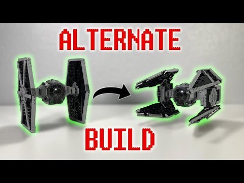 LEGO Star Wars 75300 Tie Interceptor Alternate Build (NO EXTRA PIECES!)