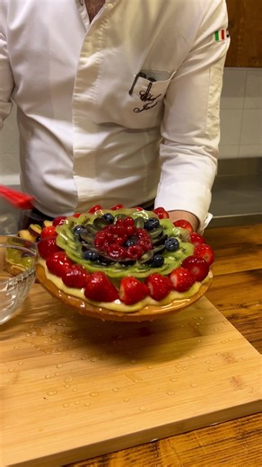 سر جيلاتين تغطية الفواكه اللامع بمكونات موجودة في كل منزل! #italy #food #explore #foodie #pizza