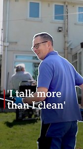 'I spend more time talking than cleaning windows'