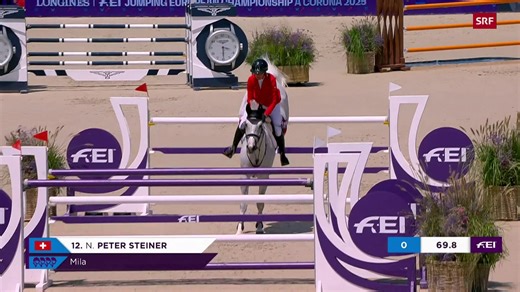 Peter Steiner kommt ohne Fehler durch