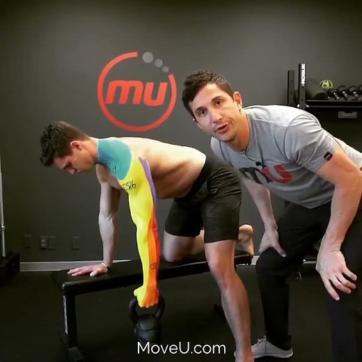 Lawnmower Dumbbell Row -MoveU
