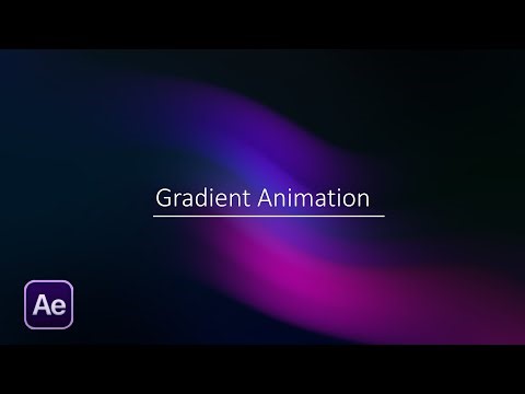 "Stunning Gradient Background Animation in After Effects – Easy & Eye-Catching!"