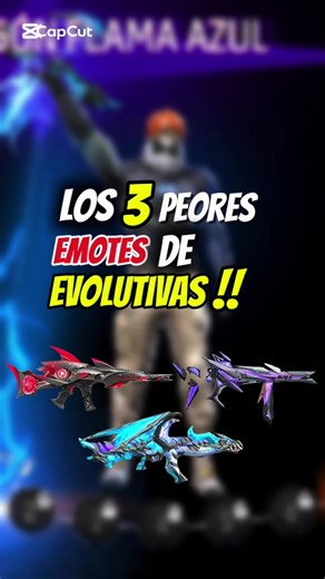 Los Mejores Emotes Evolutivos en Free Fire