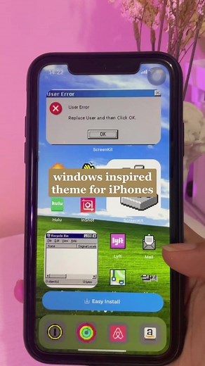 Windows Inspired Theme for iPhones