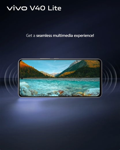 1.1K views · 9.5K reactions | Enjoy cinematic visuals with the vivo V40 Lite's 120Hz AMOLED display, while dual stereo speakers deliver the beat in perfect harmony❤ Learn More https://shop.vivo.com/bd/product/2106 #80WFlashCharge #AIAuraLightPortrait #vivoV40LiteBD #review #Lovevivo #LoveBangladesh #vivoBangladesh | vivo | Facebook