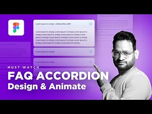Advanced FAQ Accordion Animations in Figma 2025 #figmatutorial #uidesignideas #figma #viralvideo