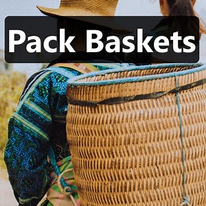 Pack Baskets for Trapping and Ice Fishing | THF Outdoors