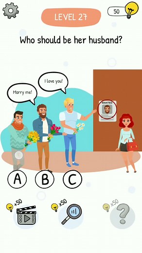 Who is? Level 27 Who should be her husband.