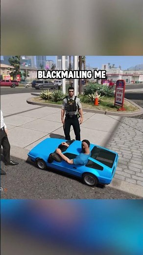 Corrupt Cops Pull Flying Car Over