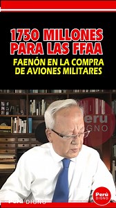 259K views · 6.8K reactions | (()) #Faenon #militar. #DinaBoluarte destina 1750 millones para la compra de 12 #aviones suecos | Perú Digno | Facebook