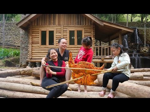 Beautiful Day with Family, Cooking Together and Enjoying a Meaningful Meal at Home