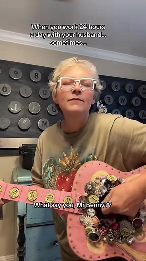 I mean…not many people work with their spouses for a reason. | Benny Jackson Designs