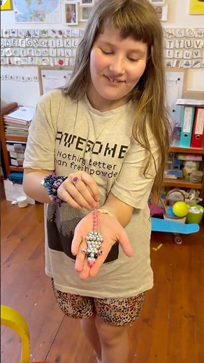 She Made a Beaded Mouse as a Gift 💖🐭