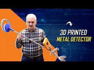 Find Gold with a ESP32 - 3D Printed Pulse Induction Metal Detector