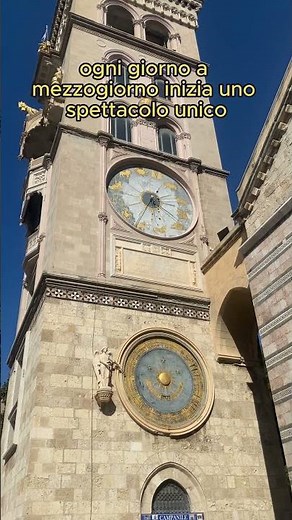 Conoscevi L'Orologio Astronomico di Messina? #messinasicily #orologioastronomico