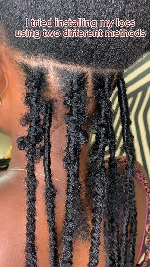 2.9K views · 31 reactions | I tried using these two methods to install my locs . My customer preferred the second one. Which of them would you rather prefer ? #locs #BRAIDGODDESS #hair | Braid Goddess | Facebook