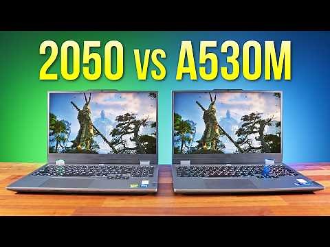 Best Budget Gaming Laptop GPU? NVIDIA RTX 2050 vs Intel Arc A530M