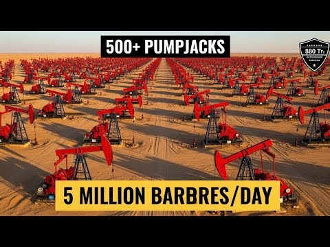 How 5 MILLION Barrels of Oil Are Extracted and Refined Every Day - Mega Factory Process